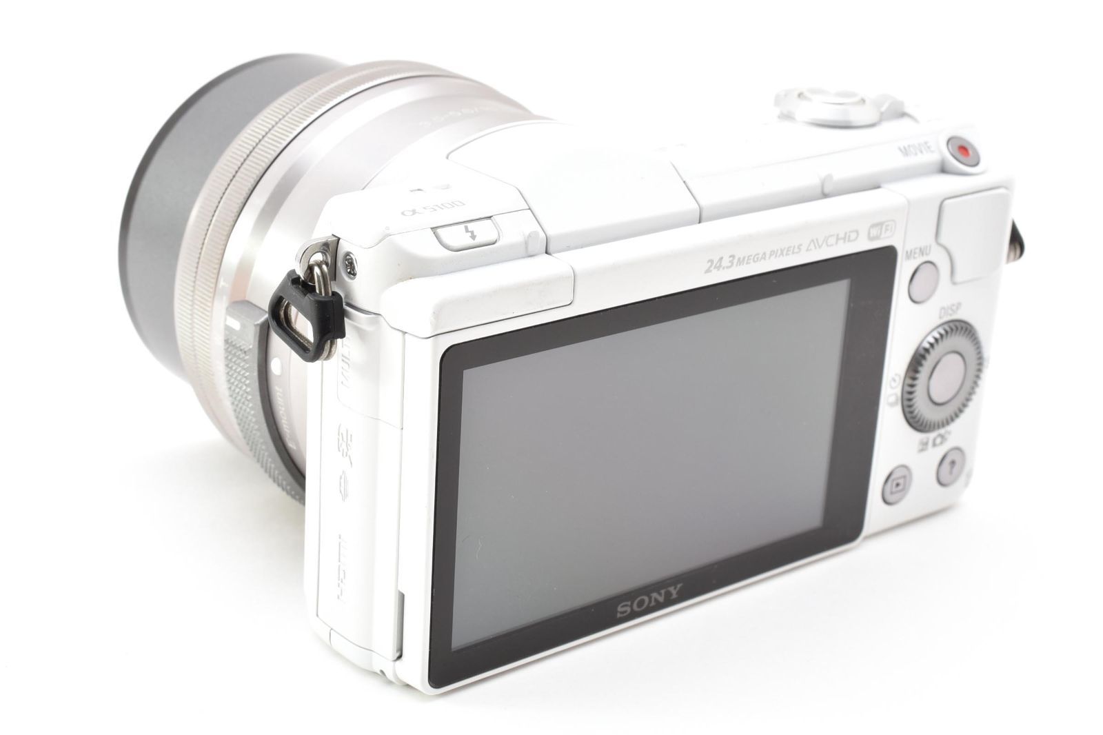 外観美品・完動品】SONY α5100 ホワイト パワーズームレンズキット