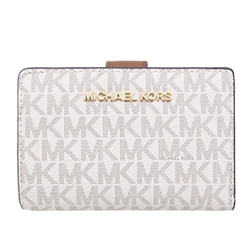 [マイケルコース] MICHAEL KORS 財布(二つ折り財布) 35F8GTVF2B バニラ ジェット セット トラベル シグネチャー ビルフォールド ジップ コインウォレット レディース [アウトレット品] [ブランド] [並行輸入品] 1f3e93c4