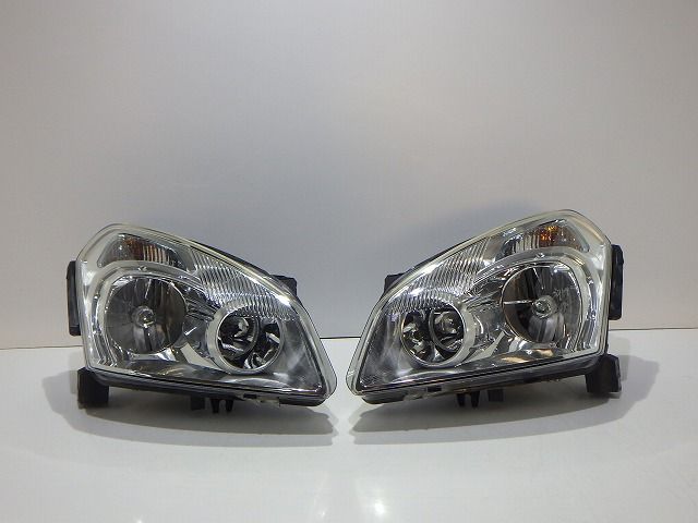 デュアリス　ヘッドライト　左右　HID　キセノン　KJ10　KNJ10　26010-JD01B　26060-JD01B　コーティング　美品　260822001