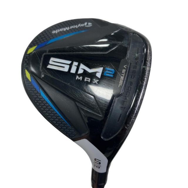 【中古】 テーラーメイド SIM2 MAX 5W フェアウェイウッド FW TENSEI BLUE TM50(SIM2 FW) (フレックスS) メンズ 男性用 右利き 右用 Cランク ゴルフクラブ