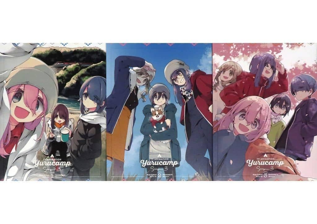 【Blu-ray】ゆるキャン△ SEASON3 初回生産限定盤 全3巻セット