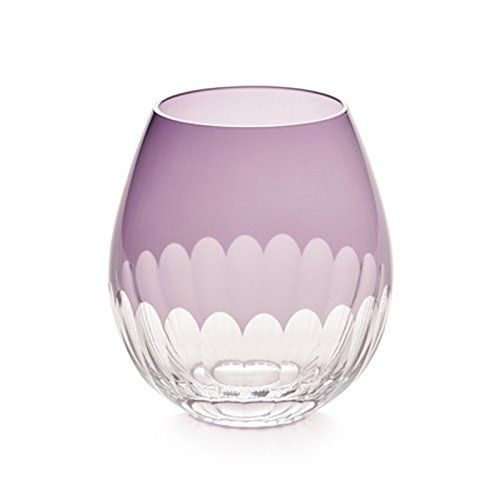 新品 コップ グラス : KARA-10 江戸切子 花蕾 かまぼこ紫 コップ φ8.7xH9.5ｃｍ 300ｍｌ 日本製