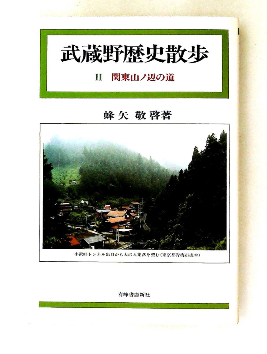 武蔵野歴史散歩 2 蜂矢 敬啓 有峰書店新社