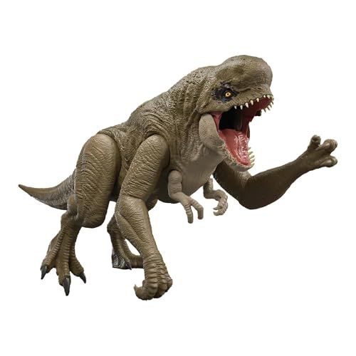 msマテル ジュラシックワールド(JURASSIC WORLD) スーパービッグ！ディストータス・レックス 子供向けフィギュア 恐竜 おもちゃ 全長:約78cm 4歳から ブラウン JKG95 3e6e57e4