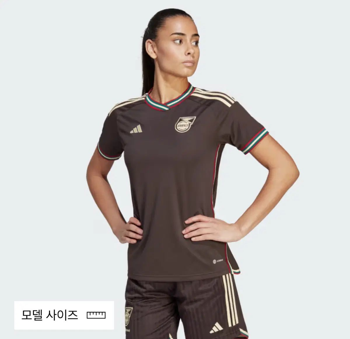 アディダス X WALES BONNER(ウェールズボナー) ジャマイカ スポーティー 半袖Tシャツ ブラウン XSサイズ 6,602円
