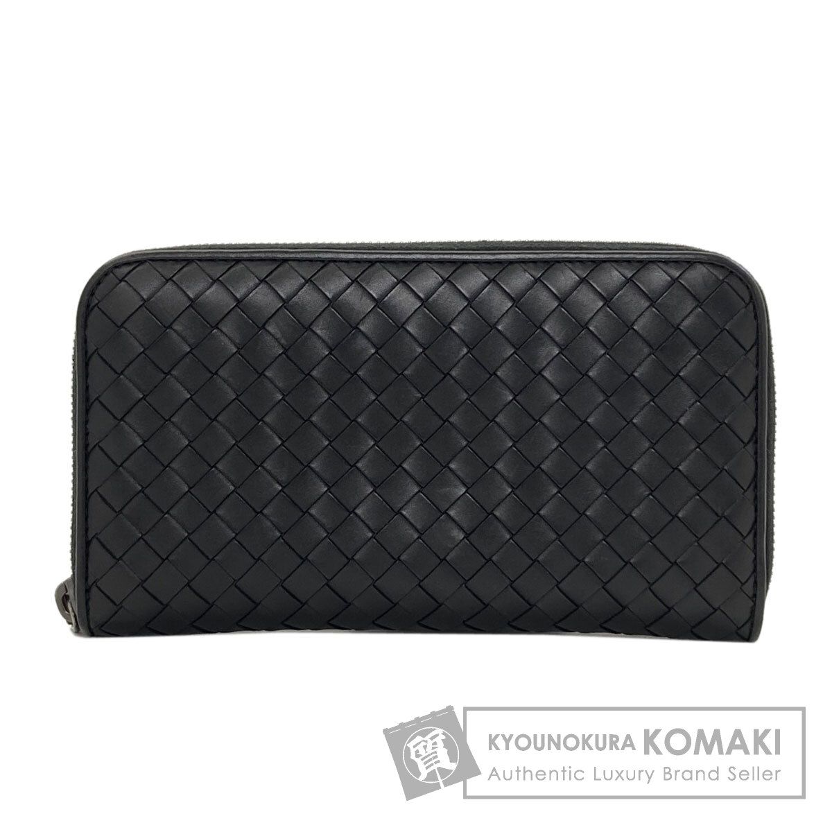 BOTTEGA VENETA ボッテガヴェネタ イントレチャート 長財布（小銭入れあり） カーフ レディース [中古]