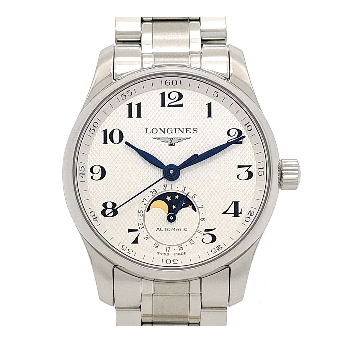 ロンジン マスターコレクション ムーンフェイズ L2.409.4 自動巻き ステンレススティール レディース ボーイズ LONGINES【中古】 【時計】 150,590円
