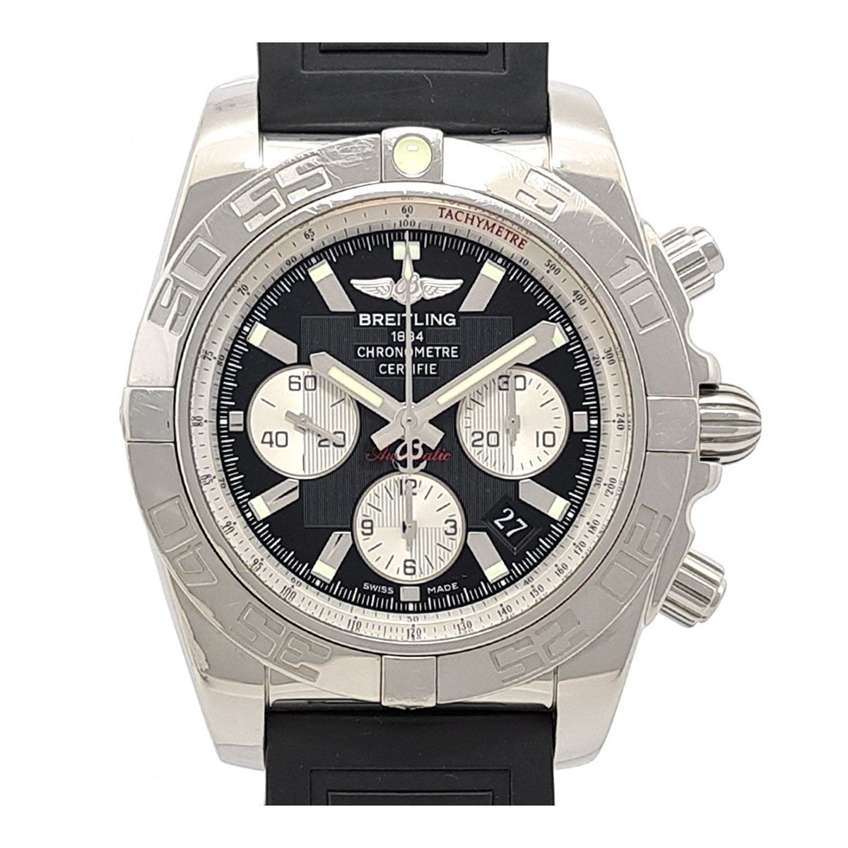ブライトリング クロノマット44 AB0110 自動巻き ステンレススティール メンズ BREITLING【中古】 【時計】