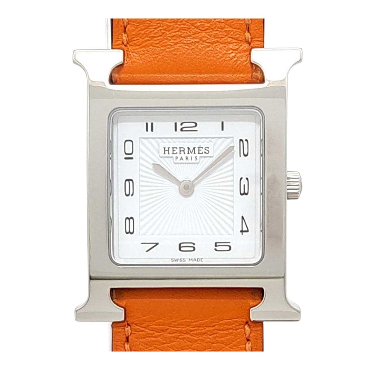 エルメス Hウォッチ ドゥブルトゥール HH1.510 クオーツ ステンレススティール レディース ボーイズ HERMES【中古】 【時計】 125,290円