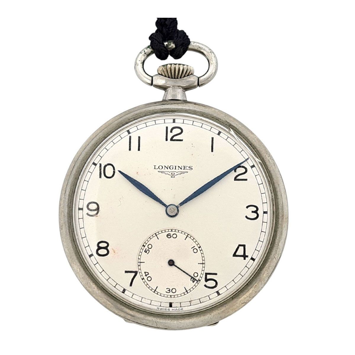 ロンジン ポケットウォッチ 3412-12 手巻き ステンレススティール メンズ LONGINES【中古】 【時計】 36,322円