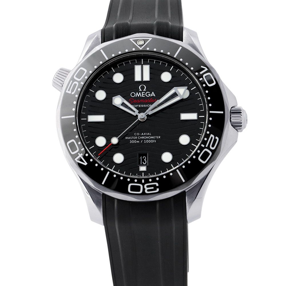 オメガ シーマスター ダイバー 300M コーアクシャル 210.30.42.20.01.001 OMEGA 黒文字盤 356,625円