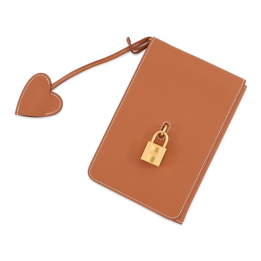 エルメス ノートカバー カルネ・シークレット ゴールド/ゴールド金具 スイフト W刻印 HERMES アニマポリス 72,820円