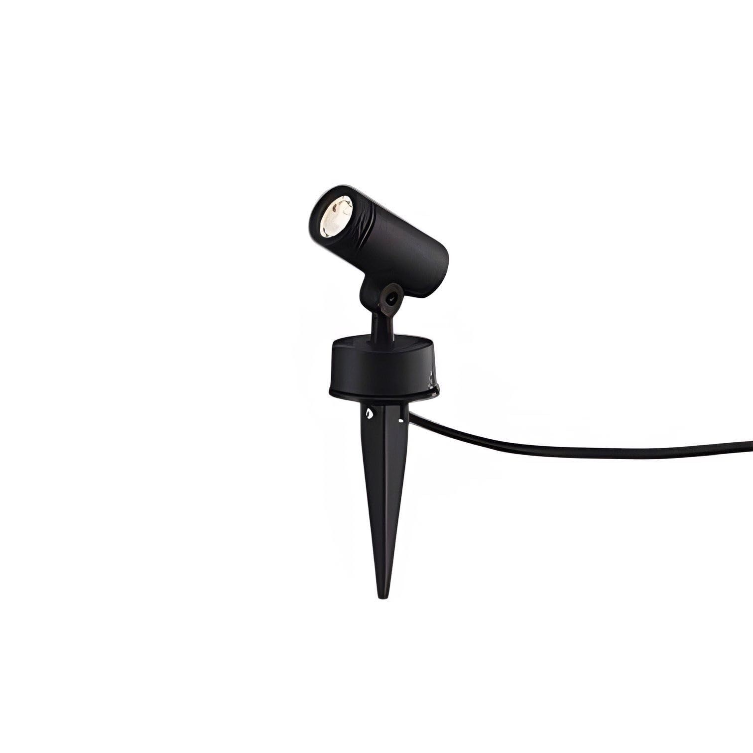 新品 大光電機 DAIKO LEDアウトドアスポットライト ランプ付 4W（E11） 中角形 電球色 2700K 12Vダイクロハロゲン35W相当 高演色Ra93 防雨形 カバーネジ込式 電気工事必要 ブラック DOL-5726YB 17,571円