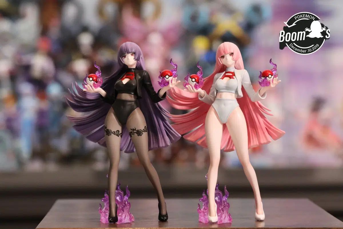 BOOM studio 1/20 スケールワールド 초련 ブラック レジン フィギュア