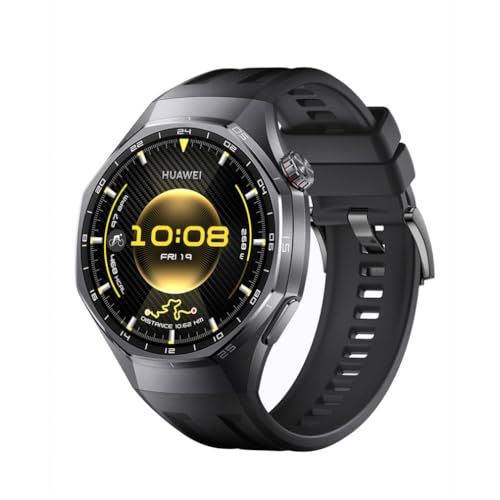 HUAWEI WATCH GT 6 Pro 46mm スマートウォッチ 1.47インチ大画面 最長21日間バッテリー サイクリング/登山/進化したゴルフナビ スポーツモード100種類以上 GPS搭載 心電図分析 健康/情緒モニタリング iOS/Android対