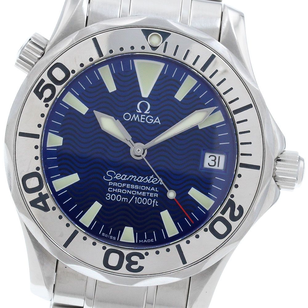 オメガ OMEGA 2253.80 シーマスター300 デイト 自動巻き ボーイズ _976488