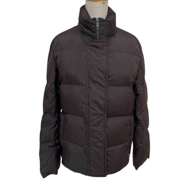 古着 バーバリーロンドン BURBERRY LONDON ダウンジャケット クリーニング済み ブラウン ノバチェック レディース サイズ38 8,970円