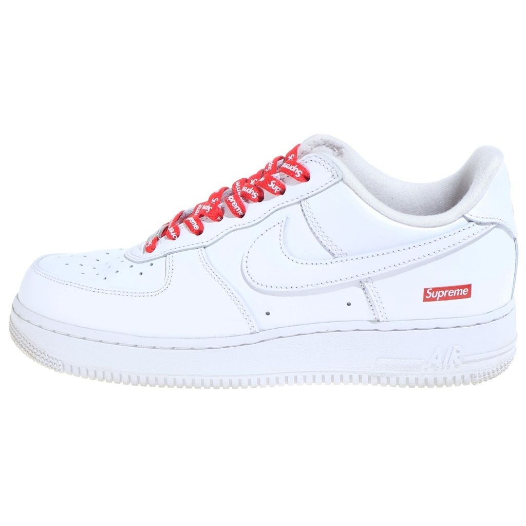 NIKE (ナイキ) ×SUPREME AIR FORCE 1 LOW シュプリーム エア フォース ローカットスニーカー ホワイト US8.5/26.5cm CU9225-100
