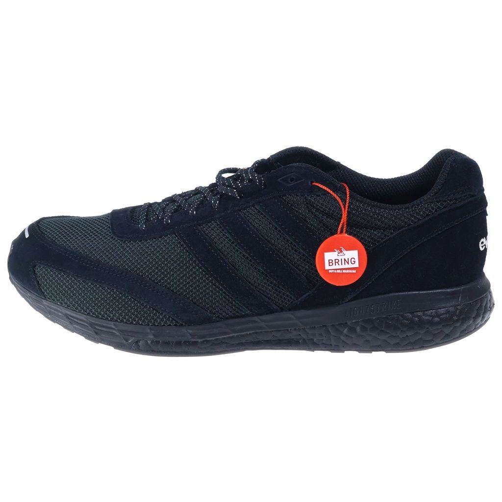 adidas (adidas) x everyone ADIZERO ADIOS OG LTD JAPAN EVERYONE ADIZERO ADIOS JAPAN LIMITED LOW TOP SNEAKERS BLACK US 12/30cm KI5011