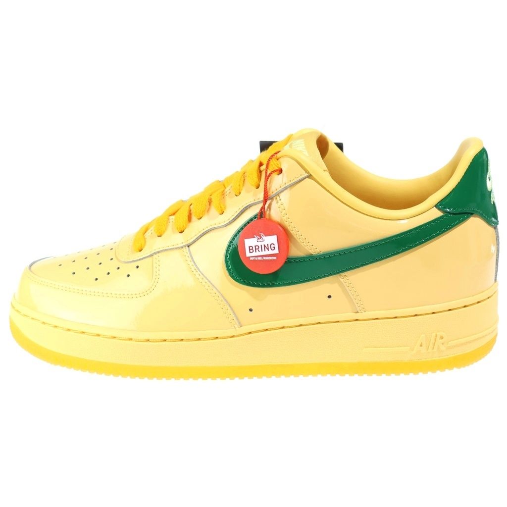 NIKE SB (ナイキエスビー) AIR FORCE 1 LOW PATENT LEATHER TOPAZ GOLD エアフォース パテントレザー トパーズゴールド ローカットスニーカー イエロー US11/29cm IO4489-700 9,568円