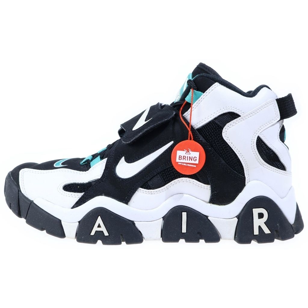 NIKE (ナイキ) AIR BARRAGE MID CABANA エアバラージ ミッド カバナ ハイカットスニーカー ホワイト/ブラック US10/28cm AT7847-001 8,813円