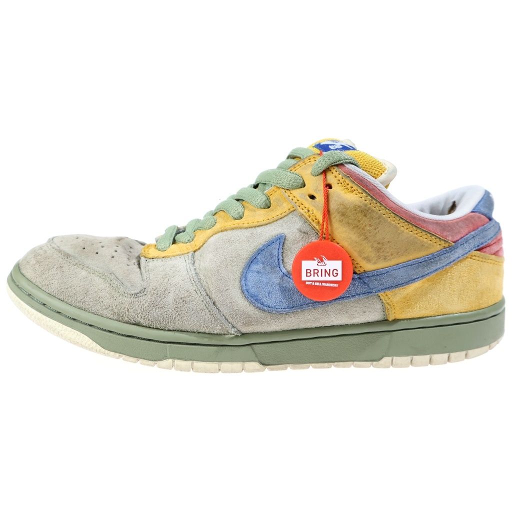 NIKE (ナイキ) Dunk Low Pro Puff N Stuff SB ダンク プロ パフ アンド スタッフ US10.5/28.5cm ベージュ/イエロー 313170-341