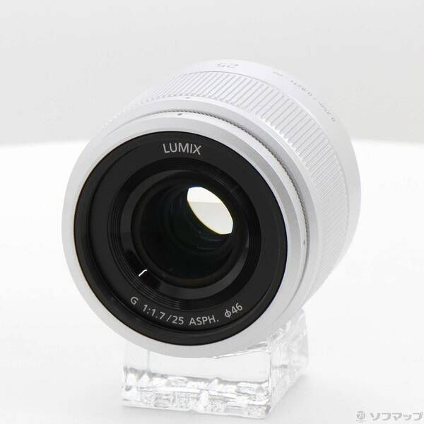 ソフマップ 〔中古品〕 LUMIX G 25mm／F1.7 ASPH. シルバー【344】