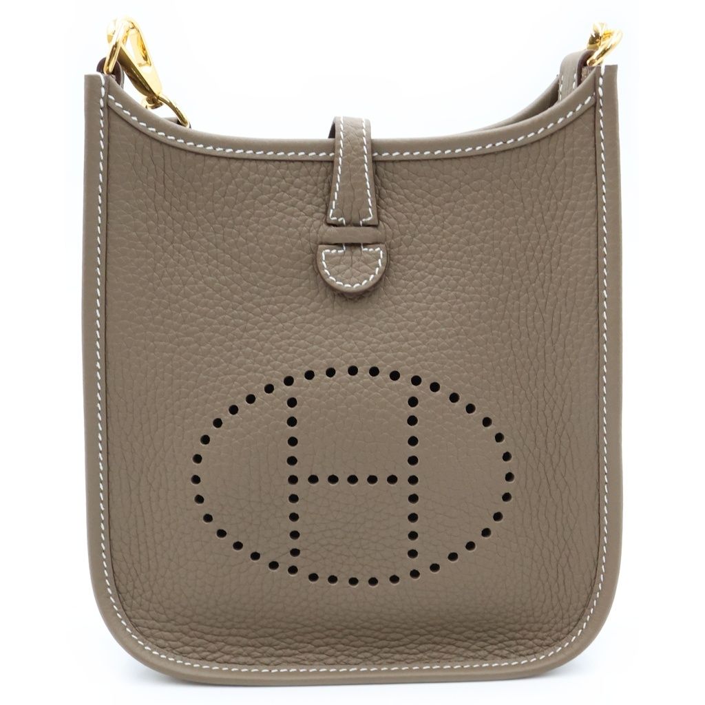HERMES (エルメス) エブリンTPM ショルダーバッグ エトゥープ トリヨンクレマンス ゴールド金具 K刻印 235,967円