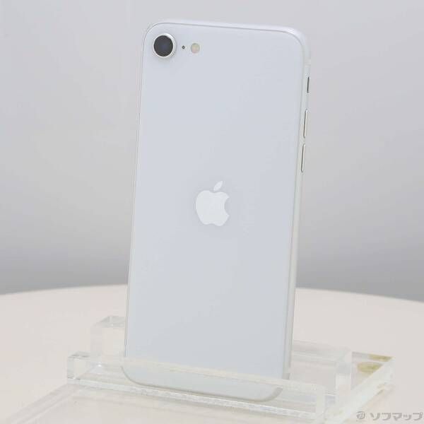 ソフマップ 〔中古品〕 iPhone SE 第2世代 128GB ホワイト MXD12J／A SIMフリー【295】