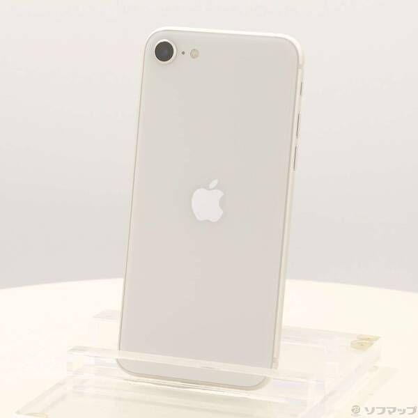 ソフマップ 〔中古品〕 iPhone SE 第3世代 64GB スターライト MMYD3J／A SIMフリー【349】