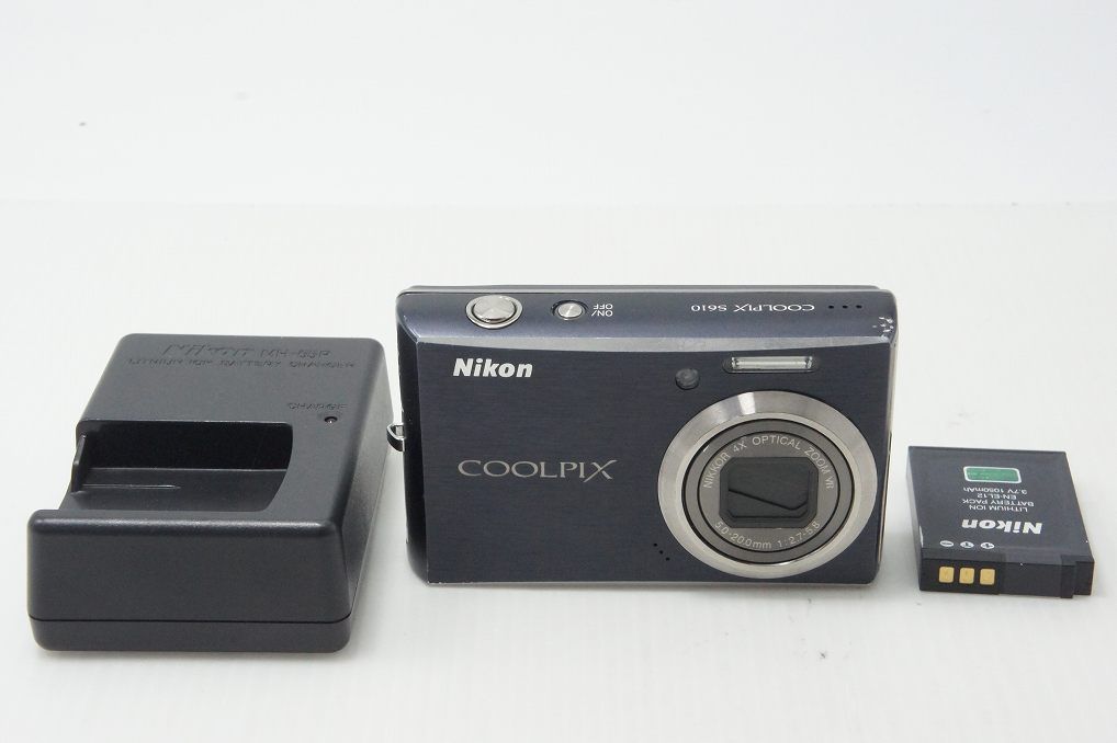 Nikon COOLPIX S610 Compact Digital Camera Ocean Black 260824e