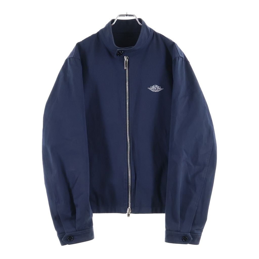 DIOR (ディオール) 20SS ×JORDAN BRAND AIR DIOR ロゴエンブロイダリー ジップアップ スタンドカラー ウーブンジャケット ネイビー 033C402A4120 95,288円