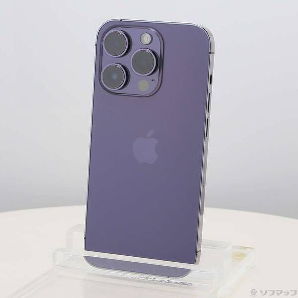 ソフマップ 〔中古品〕 iPhone14 Pro 128GB ディープパープル NQ0F3J／A SIMフリー【262】