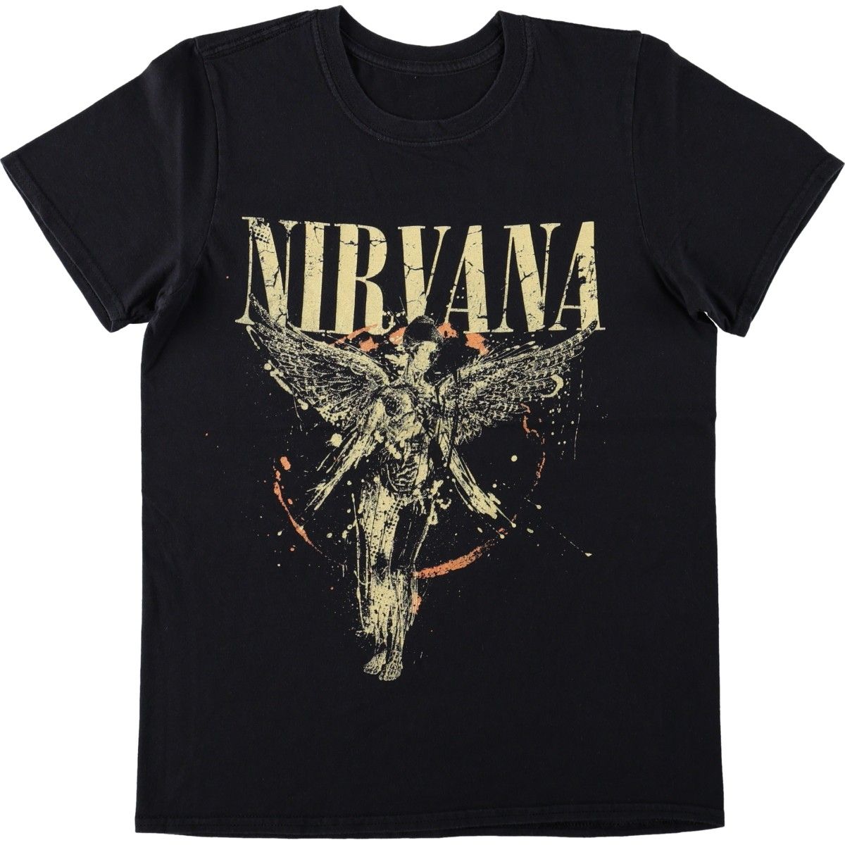 古着 NIRVANA ニルヴァーナ バンドTシャツ バンT メンズS相当/eaa662380
