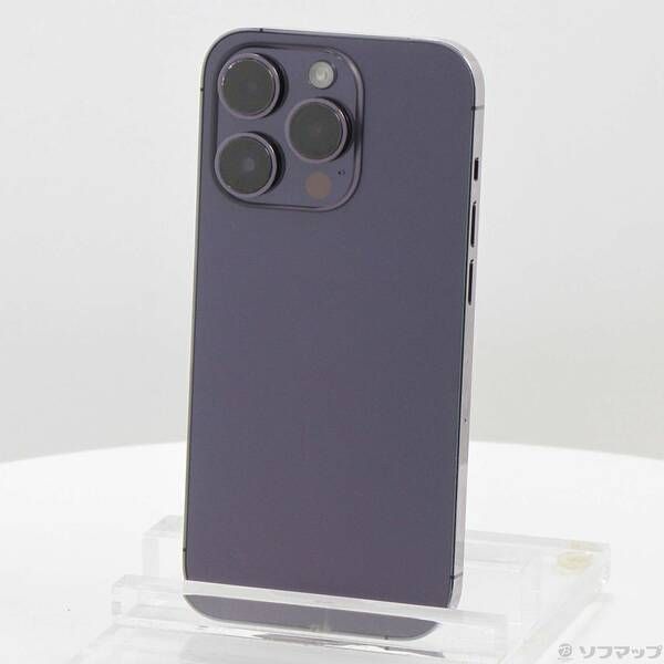 ソフマップ 〔中古品〕 iPhone14 Pro 128GB ディープパープル MQ0F3J／A SIMフリー【262】 46,292円