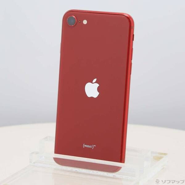 ソフマップ 〔中古品〕 iPhone SE 第3世代 64GB プロダクトレッド MMYE3J／A SIMフリー【262】