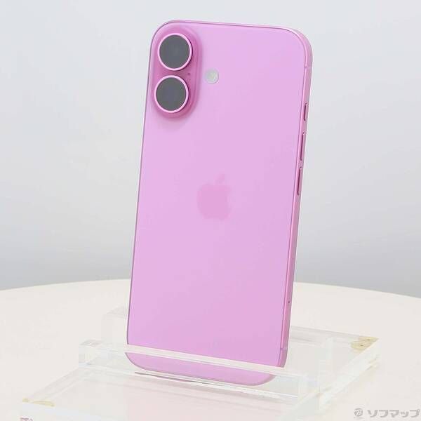 ソフマップ 〔中古品〕 iPhone16 128GB ピンク MYDT3J／A SIMフリー【344】