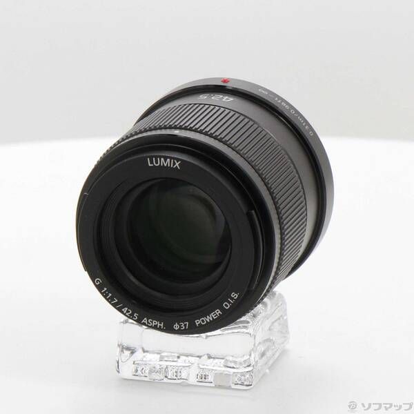 ソフマップ 〔展示品〕 LUMIX G 42.5mm F1.7 ASPH POWER OIS ブラック H-HS043-K【262】