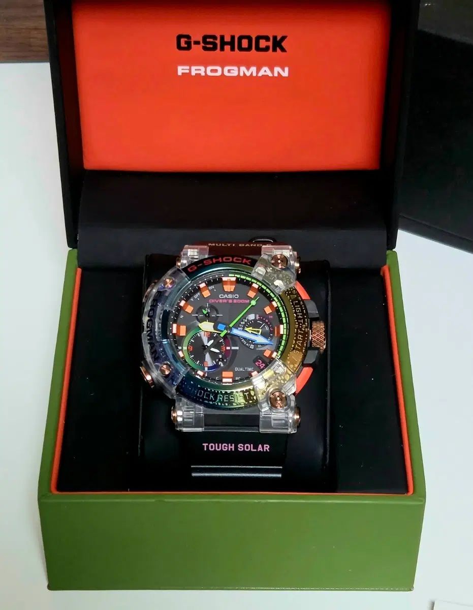 G-SHOCK ジーショック プログマン ボルネオ GWF-A1000BRT ジコ(ZICO)コスモ ボックス フルセット