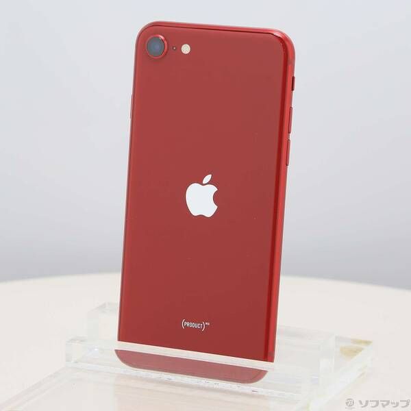ソフマップ 〔中古品〕 iPhone SE 第3世代 128GB プロダクトレッド MMYH3J／A SIMフリー【196】