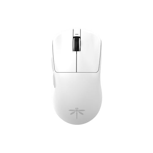 VGN ワイヤレス ゲーミングマウス Dragonfly F1 Pro Max White 軽量 55グラム Pixart PAW3395 最大130時間動作 無線有線両対応 国内正規品保証6ヵ月