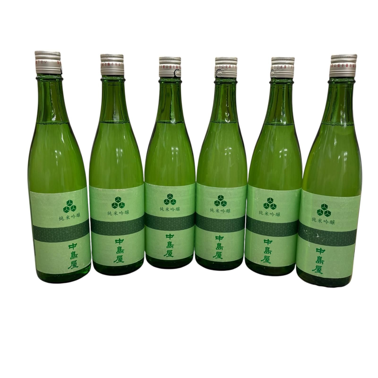 SG00001 中島屋　純米吟醸 Evergreen エバーグリーン 6点まとめ売り