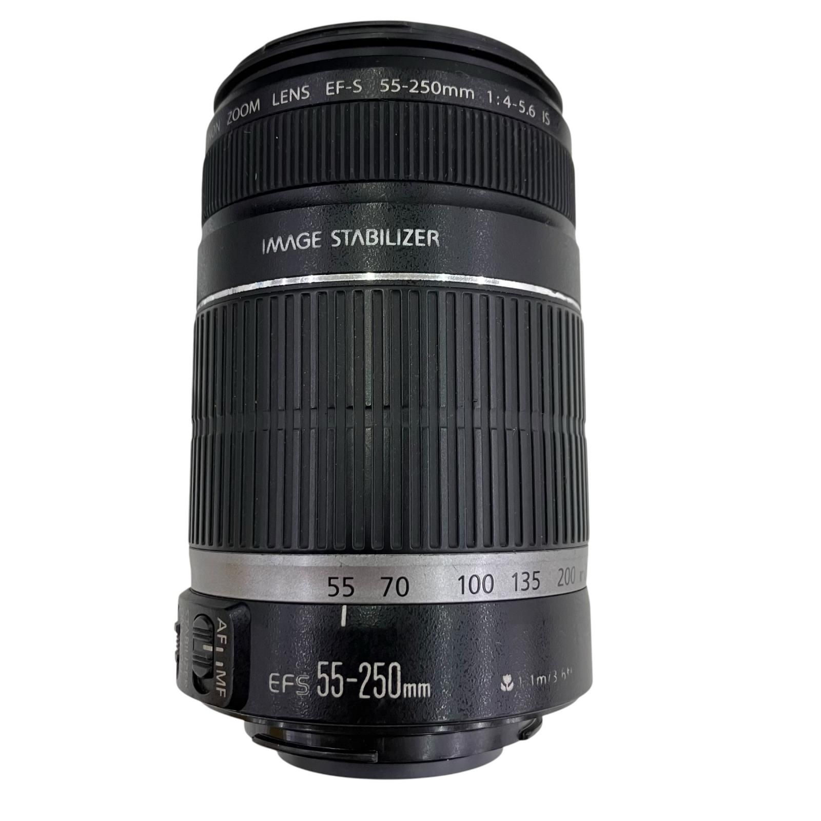 186000 canon キャノン ズームレンズ EF-S 55-250mm 1:4-5.6 IS