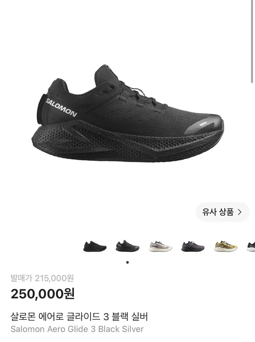 SALOMON サロモン エアロ グライド3 ブラック 265