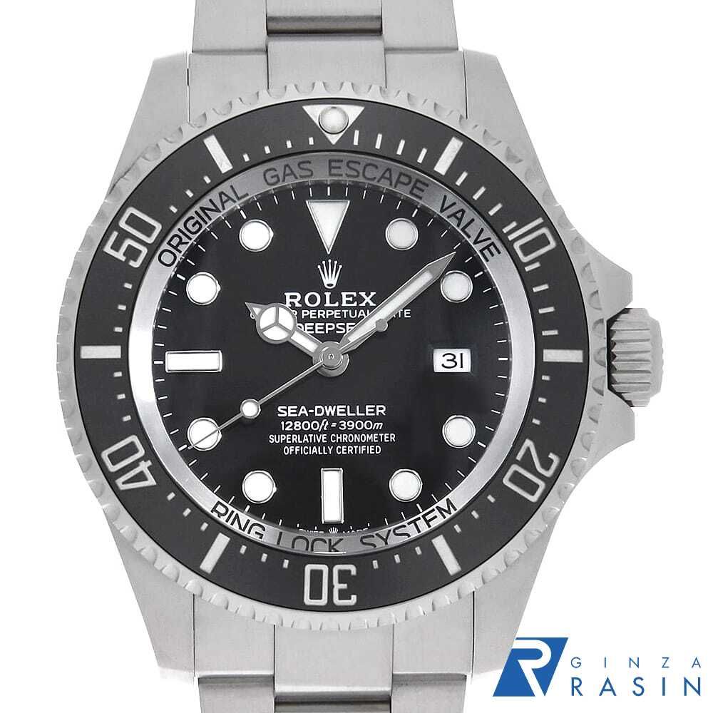 ロレックス ディープシー 126660 ブラック ランダム番 中古 メンズ