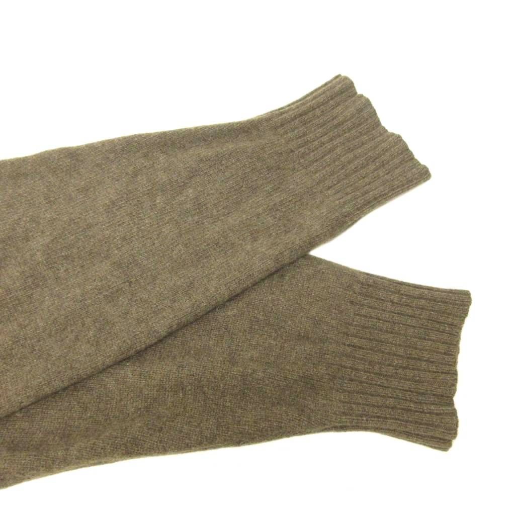 ドゥーズィエムクラス DEUXIEME CLASSE 近年 ニット セーター カシミヤ ウール混 長袖 茶 ブラウン 0817 ■OFP2