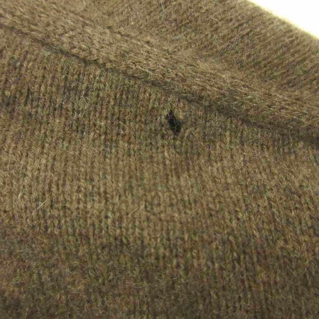 ドゥーズィエムクラス DEUXIEME CLASSE 近年 ニット セーター カシミヤ ウール混 長袖 茶 ブラウン 0817 ■OFP2