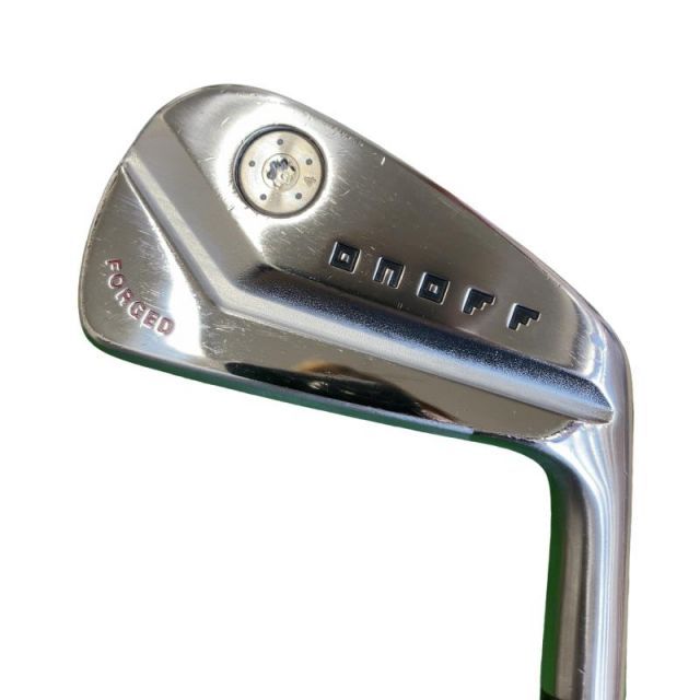 【中古】 ダイワ(グローブライド) ONOFF FORGED(2022) KURO #4 単品アイアン LI 純正特注シャフト (フレックスS) メンズ 男性用 右利き 右用 Cランク ゴルフクラブ