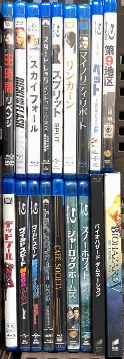(1) 洋画関係のブルーレイ まとめて18点セット リンカーン スカイフォール バイオハザード5 トランスフォーマーリベンジ Blu-ray