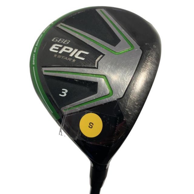 【中古】 キャロウェイ GBB EPIC STAR 3W フェアウェイウッド FW Speeder EVOLUTION for GBB (フレックスS) メンズ 男性用 右利き 右用 Dランク ゴルフクラブ